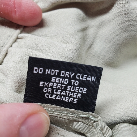 Bergdorf Goodman Calvin Klein Light Sage Green Suede Maxi Skirt - Picture 11 of 12